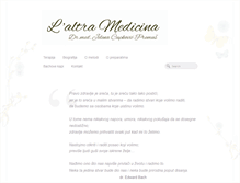Tablet Screenshot of laltra-medicina.com